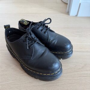 Dr. Martens Black Leather Oxfords